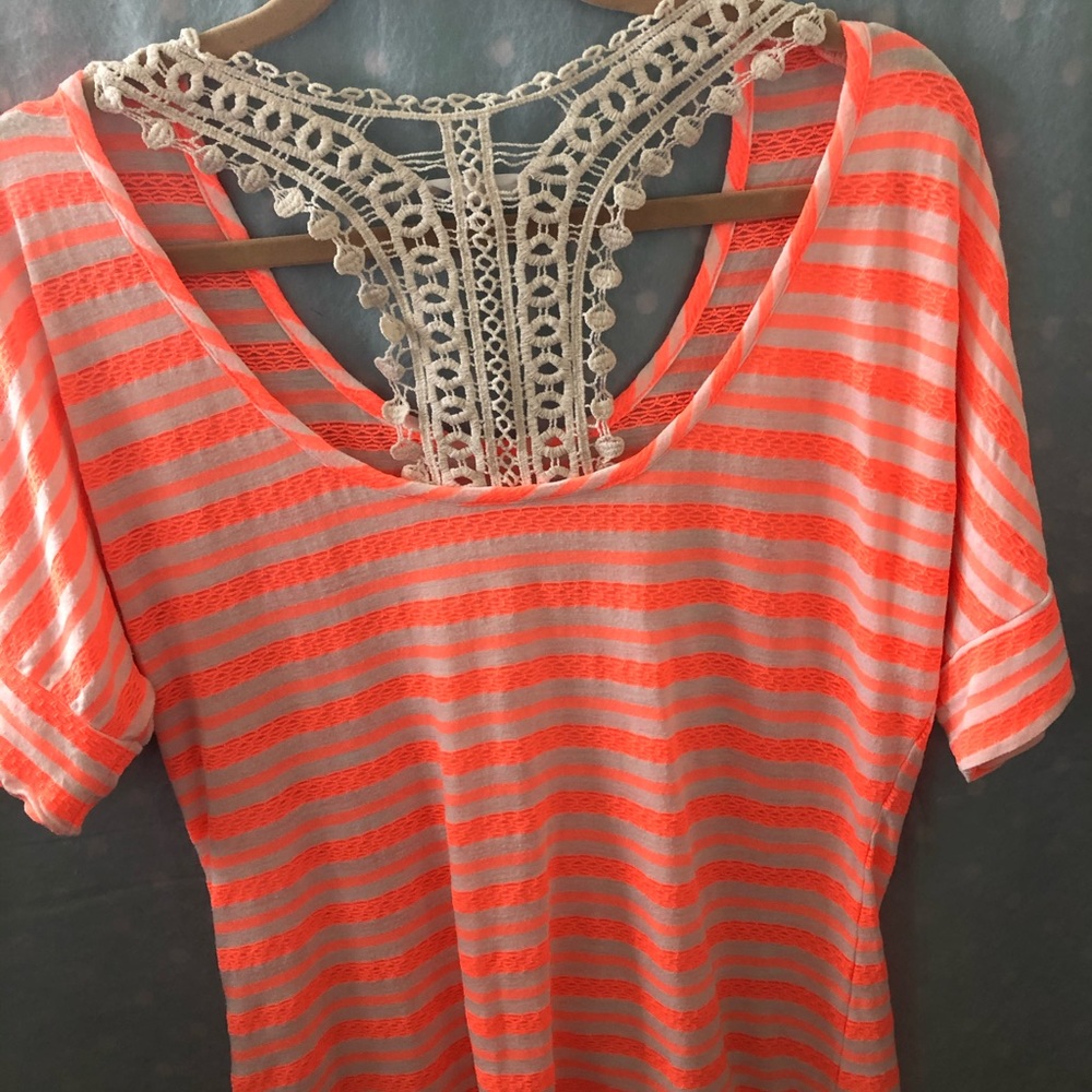 Striped t-shirt, Sz L